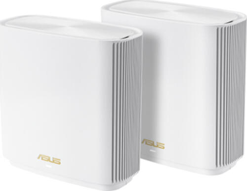 ASUS ZenWiFi AX XT8 (W-2-PK) WLAN-Router Gigabit Ethernet Tri-Band (2,4 GHz / 5 GHz / 5 GHz) Weiß