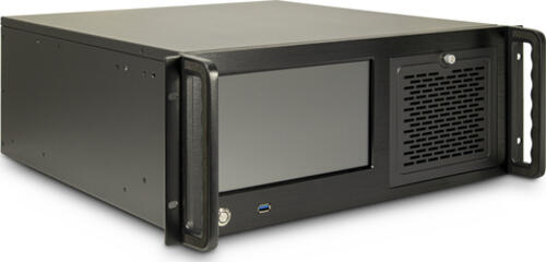 Inter-Tech 4U-4460 TFT Rack Schwarz