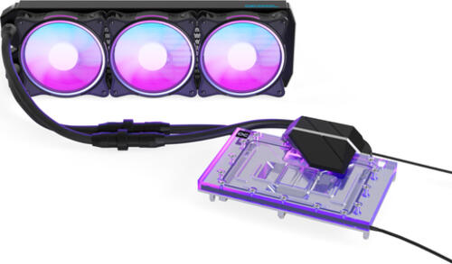 Alphacool Eiswolf 2 AIO Grafikkarte All-in-One-Flüssigkeitskühler 12 cm Schwarz, Transparent 1 Stück(e)