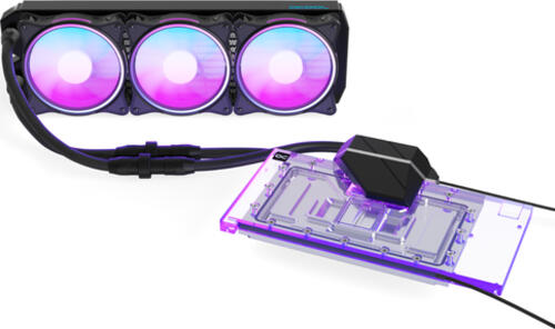 Alphacool Eiswolf 2 AIO Grafikkarte All-in-One-Flüssigkeitskühler 12 cm Schwarz, Transparent 1 Stück(e)