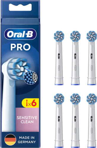 Oral-B Aufsteckbürsten Pro Sensitive Clean 6er