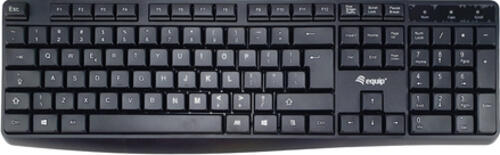 Equip Kabelgebundene USB Tastatur, US/International layout (QWERTY)