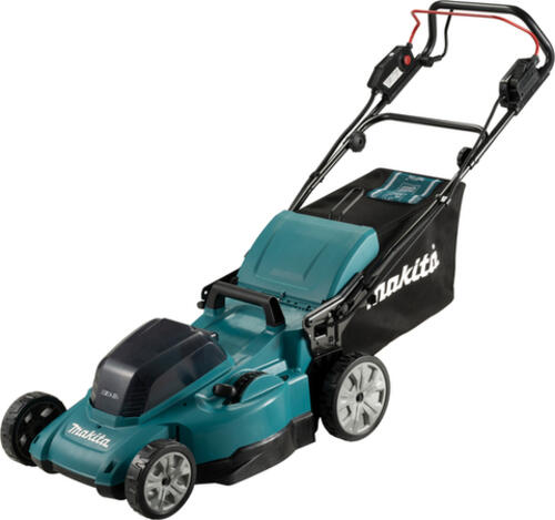 Makita DLM481CT2 Rasenmäher Schieberasenmäher Akku Schwarz, Blau, Metallisch