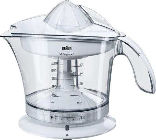 Braun Multiquick MPZ9 Elektrische Zitronenpresse 20 W Transparent