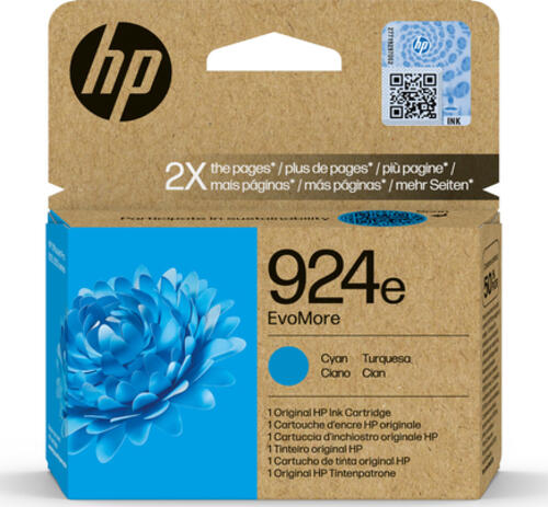 HP 924e EvoMore Cyan Original Druckerpatrone