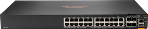 HPE Aruba Networking Aruba 6200F 24G Class4 PoE 4SFP+ 370W Managed L3 Gigabit Ethernet (10/100/1000) Power over Ethernet (PoE) 1U