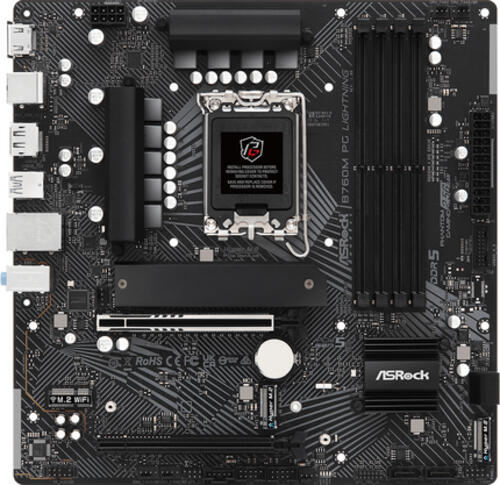 Asrock B760M PG Lightning Intel B760 LGA 1700 micro ATX