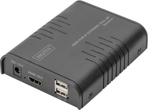 Digitus HDMI KVM IP Extender Receiver, Full HD