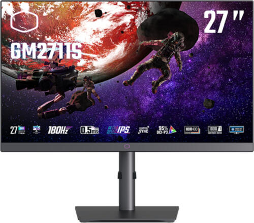 Cooler Master Gaming GM2711S LED display 68,6 cm (27) 2560 x 1440 Pixel Quad HD Schwarz