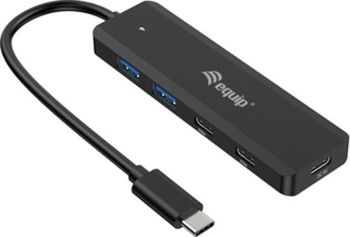 Equip USB-C 4-Port USB 3.2 Gen 1 Hub, USB-C x 2, USB-A x 2