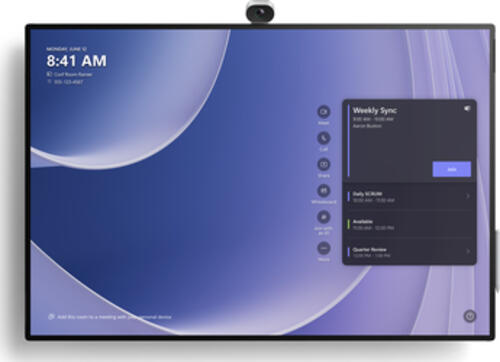 Microsoft Surface Hub 3 50 Interaktives Whiteboard 127 cm (50) 3840 x 2560 Pixel Touchscreen Platin
