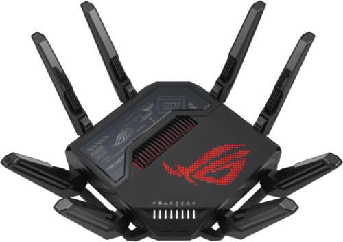 ASUS ROG Rapture GT-BE98 WLAN-Router 10 Gigabit Ethernet Quad-band (2.4 GHz / 5 GHz-1 / 5 GHz-2 / 6 GHz) Schwarz