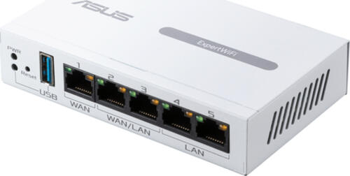 ASUS ExpertWiFi EBG15 Kabelrouter Gigabit Ethernet Weiß