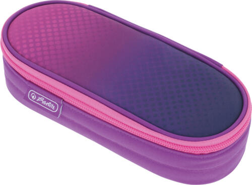 Herlitz Etui Dip Dye Weiches Federmäppchen Polyester Pink, Violett