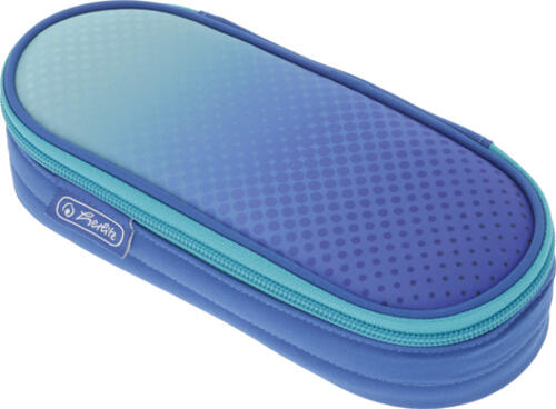 Herlitz Etui Dip Dye Weiches Federmäppchen Polyester Blau, Türkis