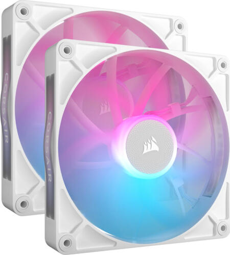 Corsair iCUE LINK RX140 RGB Computergehäuse Ventilator 14 cm Weiß 2 Stück(e)