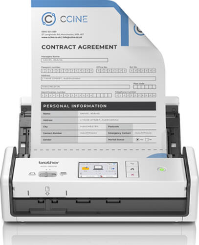 Brother ADS-1800W ADF-Scanner 1200 x 1200 DPI A4 Weiß