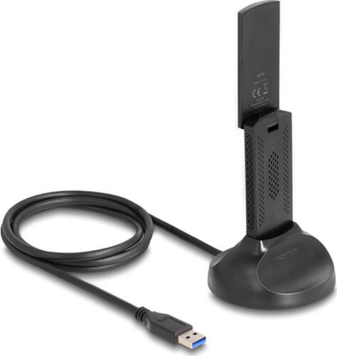 DeLOCK Wi-Fi 6E Dualband WLAN USB Adapter AX3000 (2 x 1201 + 574 Mbps)