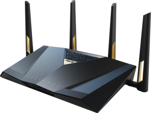 ASUS RT-BE88U WLAN-Router 10 Gigabit Ethernet Dual-Band (2,4 GHz/5 GHz) Schwarz, Grau