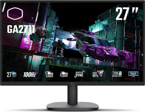 Cooler Master Gaming GA2711 Computerbildschirm 68,6 cm (27) 2560 x 1440 Pixel Quad HD LCD Schwarz