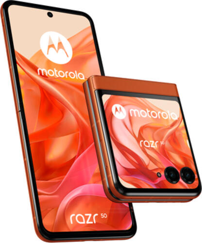 Motorola razr 50 17,5 cm (6.9) Dual-SIM Android 14 5G USB Typ-C 8 GB 256 GB 4200 mAh Orange