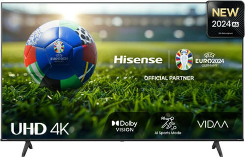 Hisense 50E6NT Fernseher 127 cm (50) 4K Ultra HD Smart-TV WLAN Schwarz 300 cd/m