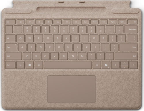 Microsoft Surface Pro Keyboard with pen storage QWERTZ Deutsch Microsoft Cover port Beige