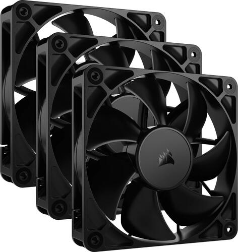 Corsair RS120 Computergehäuse Ventilator 12 cm Schwarz 3 Stück(e)