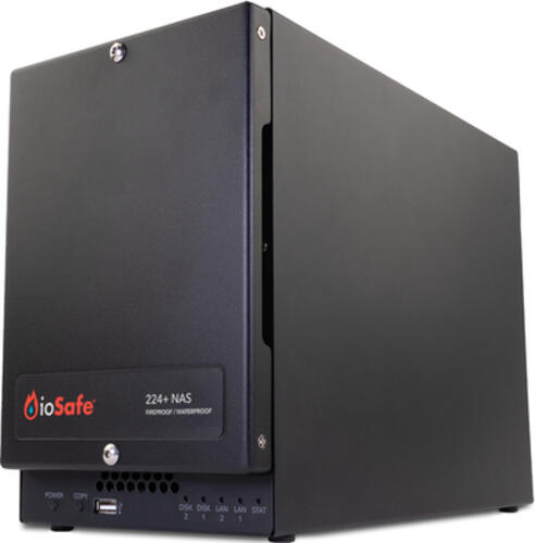 IoSafe 224+ NAS HDD 16TB (8TBx2),mem 6GB(2GB+4GB),2YR DRS,