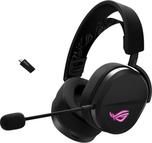 ASUS ROG Pelta Kopfhörer Verkabelt & Kabellos Kopfband Gaming USB Typ-C Bluetooth Schwarz