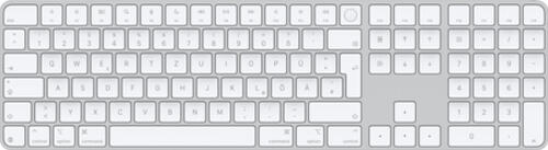 Apple Magic Keyboard mit Touch ID und Ziffernblock für Mac mit Apple Chip (USB-C), Layout: DE, Rubber Dome, Tastatur