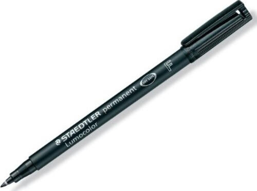 Staedtler 318-9 Permanent-Marker Rundspitze Schwarz 10 Stück(e)