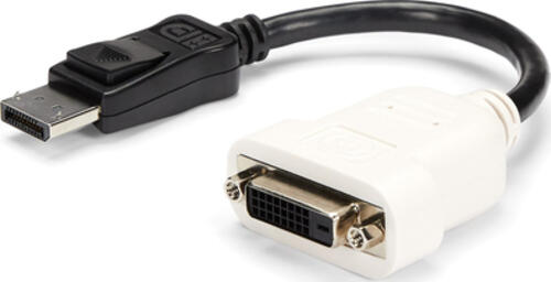 StarTech.com DisplayPort auf DVI Adapter - DisplayPort zu DVI-D-Adapter / Videokonverter - 1080p - DP 1.2 auf DVI-Monitor / Displaykabel-Adapter Dongle - DP zu DVI-Adapter - Verriegelnder DP-Anschluss