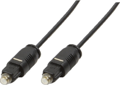 LogiLink Toslink - Toslink, 2m Audio-Kabel Schwarz