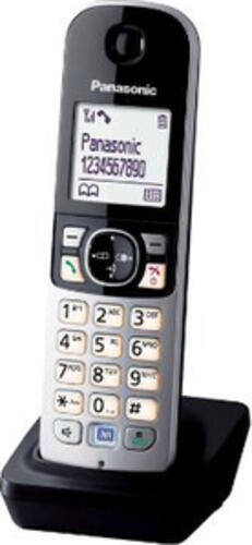 Panasonic KX-TGA681 DECT-Telefon Anrufer-Identifikation Schwarz