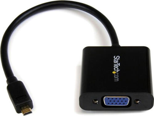 StarTech.com Micro-HDMI auf VGA-Adapter/Konverter für Smartphones/Ultrabook/Tablet - 1920x1080