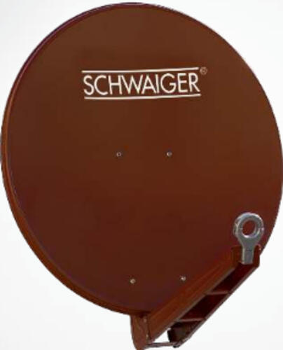 Schwaiger SPI075PR011 Satellitenantenne 10,7 - 12,75 GHz Rot