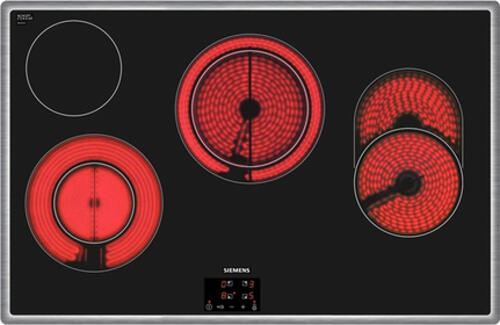 Siemens ET845HH17 Kochfeld Schwarz Integriert Keramik 4 Zone(n)