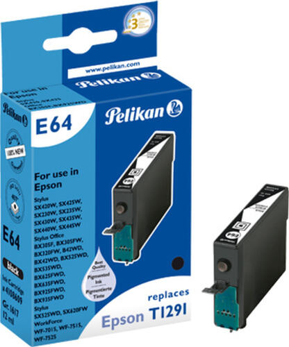 Pelikan E64 Druckerpatrone 1 Stück(e) Schwarz