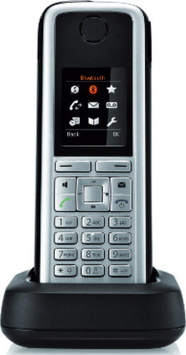 Unify OpenStage M3 handsets DECT-Telefon Anrufer-Identifikation Schwarz, Silber