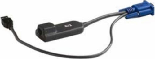 HPE AF629A Tastatur/Video/Maus (KVM)-Kabel Schwarz, Blau