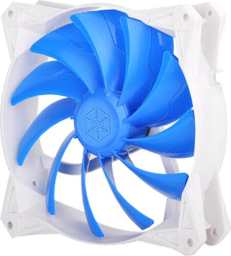 Silverstone FQ141 Computergehäuse Ventilator 14 cm Blau, Weiß