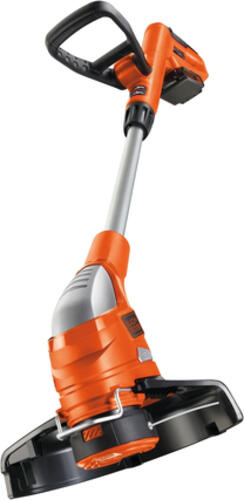 Black & Decker GLC1823L20-QW Bürstenschneider/Rasentrimmer Akku Schwarz, Orange, Silber