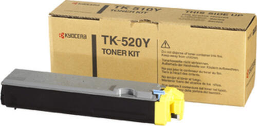 KYOCERA TK-520Y Tonerkartusche 1 Stück(e) Original Gelb