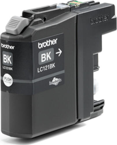 Brother LC121BK Druckerpatrone 1 Stück(e) Original Schwarz