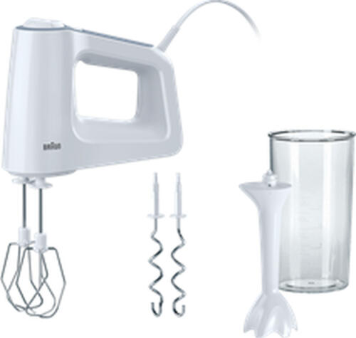 Braun HM 3105 WH Handmixer 500 W Weiß