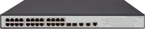 HP OfficeConnect 1950 24G Rackmount Gigabit Smart Switch, 26x RJ-45, 2x SFP+, PoE+, Backplane: 128Gb/s, Metallgehäuse