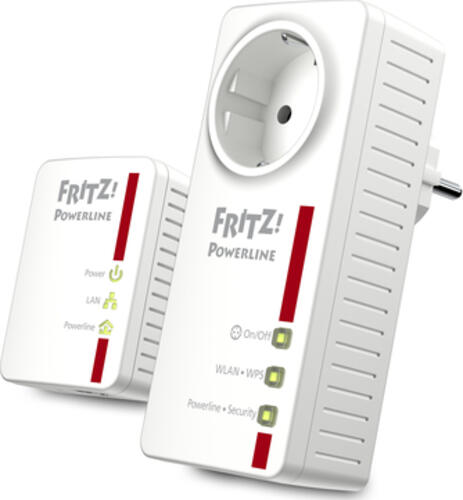 AVM FRITZ!Powerline 546E WLAN Set 500 Mbit/s Ethernet/LAN Weiß