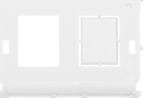 Digitus Einsatz für Datenanschlussdose für Keystone Module, IP44, Aufputz mit Klappdeckel