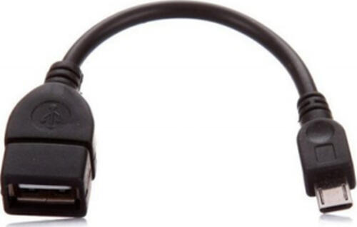 ALLNET USB_OTG_TYPA_MICRO USB Kabel USB 2.0 0,1 m Micro-USB A USB A Schwarz